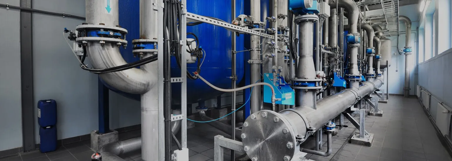 Facility water system piping